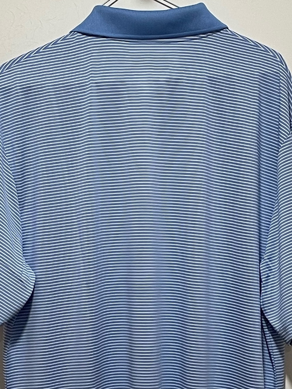 Tee Time! NWT! Grand Slam Performance Sz L Blue Moisture Wicking Polo Athletic - Picture 5 of 12